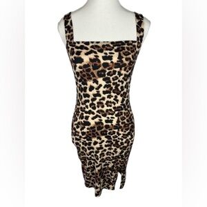 💜 5/$20 Leopard Print Bodycon Mini Dress Size S